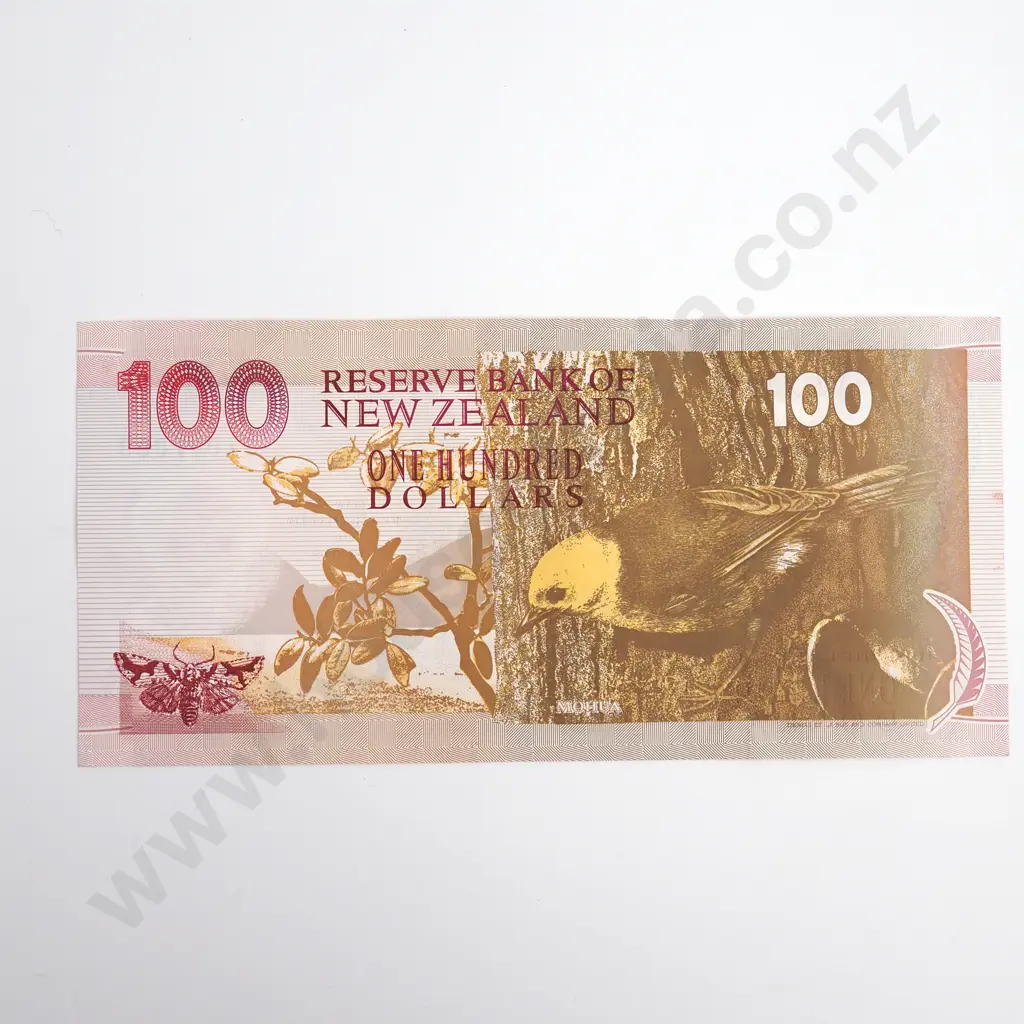 Brash Type I 100 Dollars Banknote, Prefix ZZ Image 1++