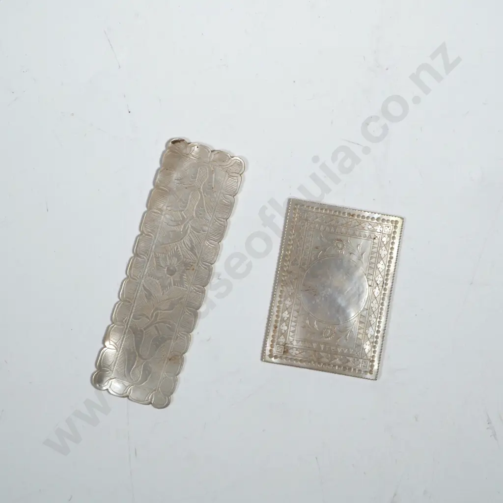 Vintage Chinese Mother of Pearl Gaming Counters Image 1++