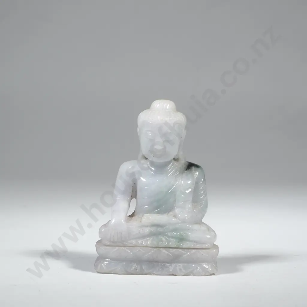 Thai or Burmese Jade like Meditating Buddha Image 1++