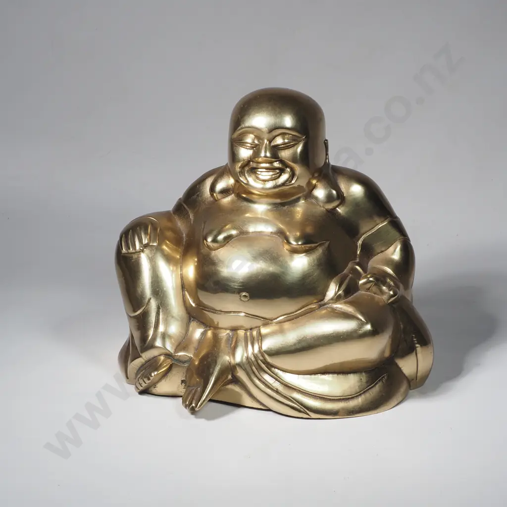 Large Brass of the Laughing Buddha Image 1++