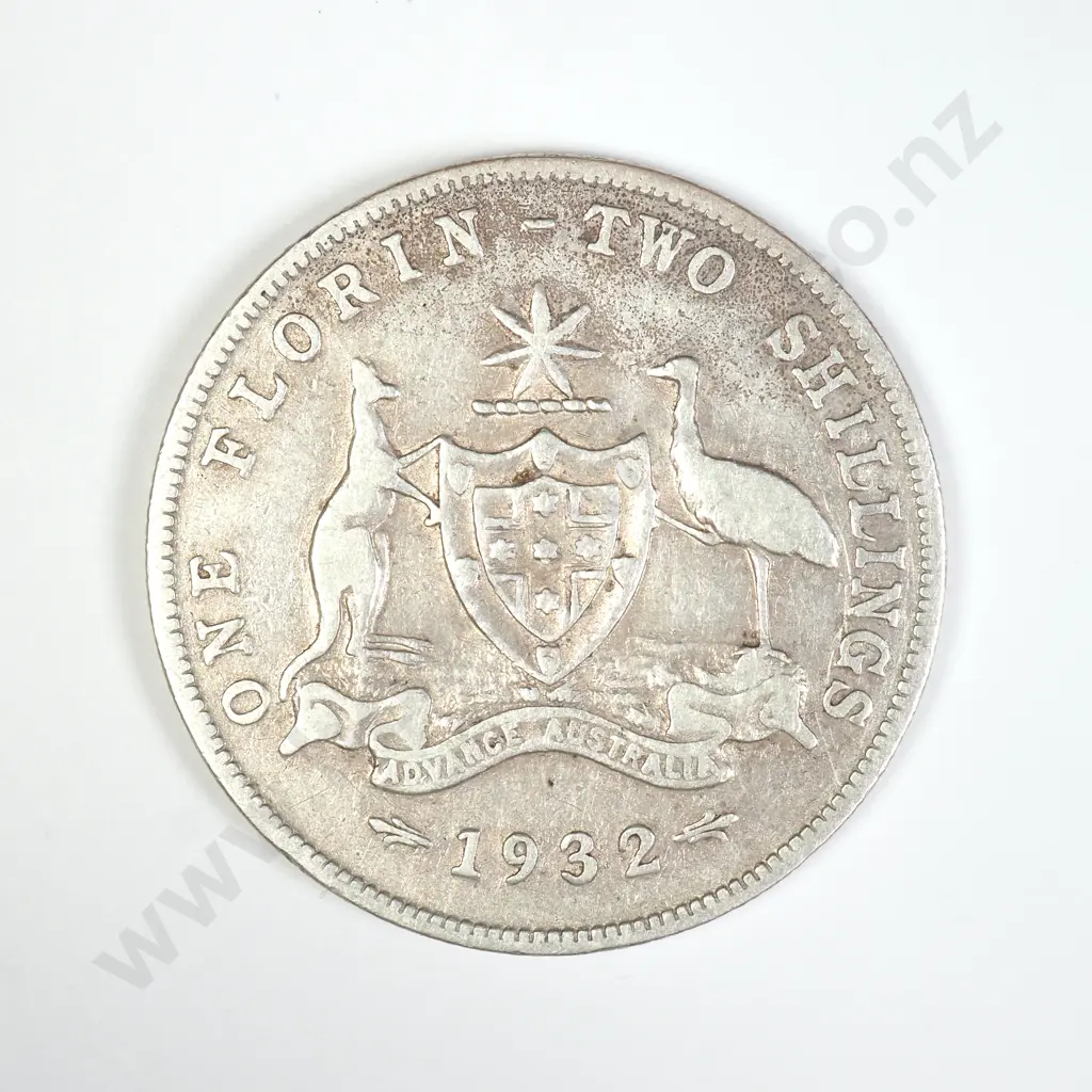 Australia 1932 Florin Image 1++