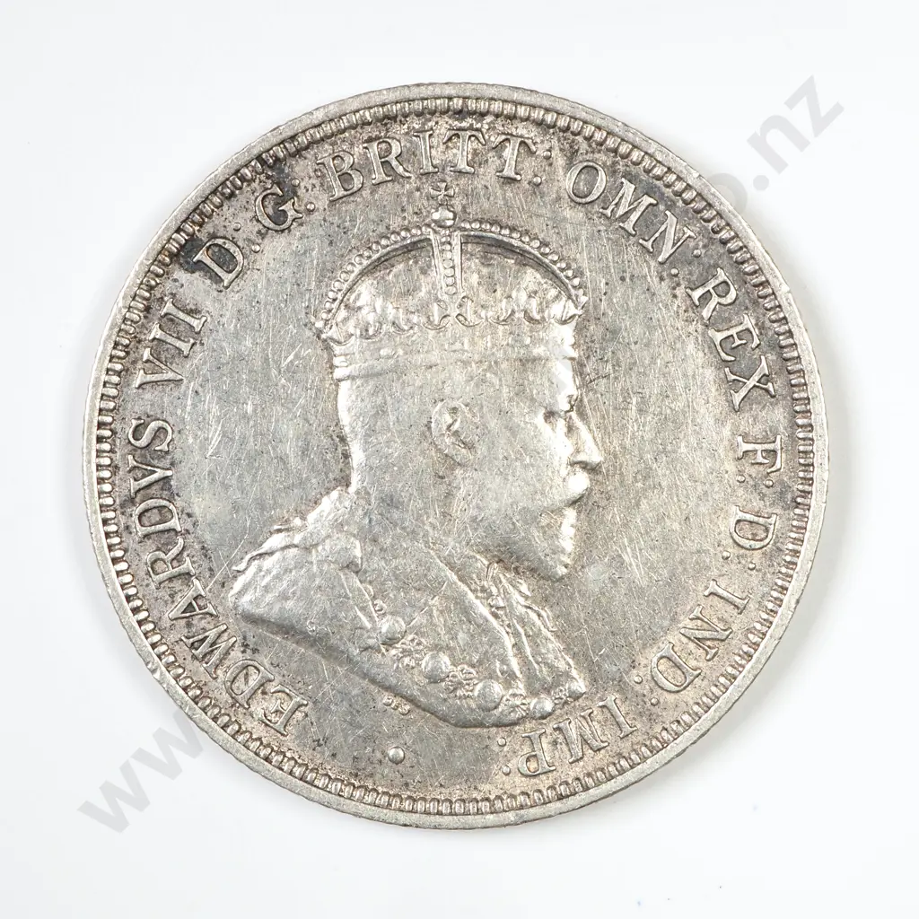 Australia 1910 Florin Image 1++