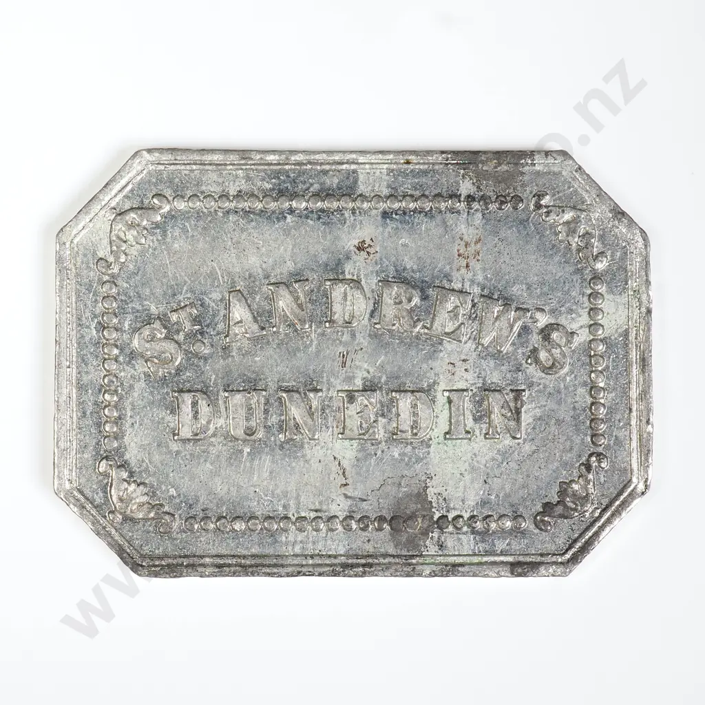 NZ St Andrews Dunedin Communion Token Image 1++
