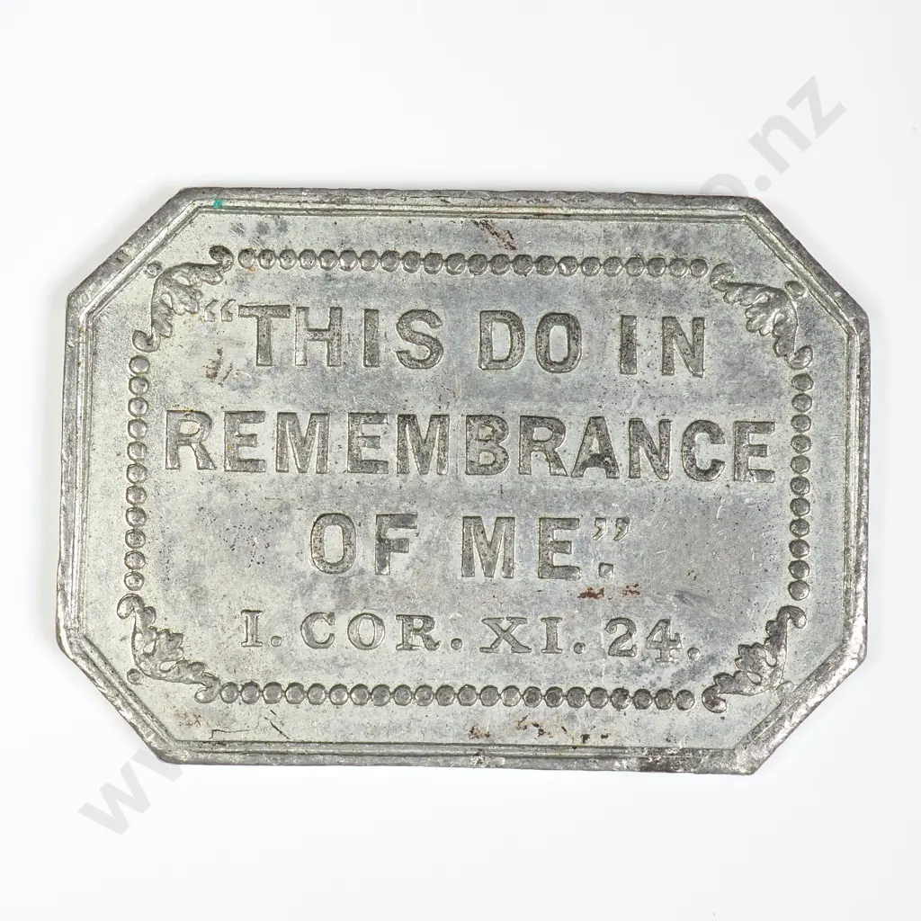 NZ St Andrews Dunedin Communion Token Image 1++