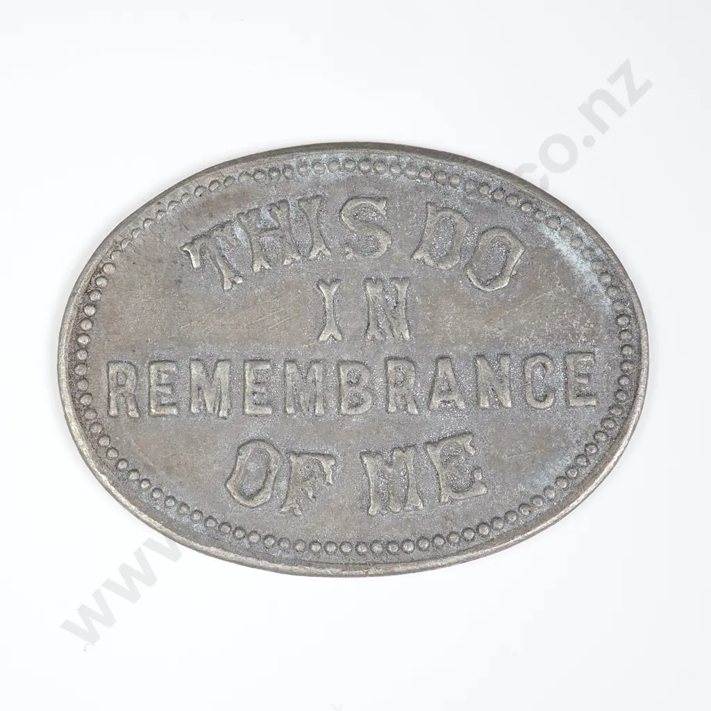NZ North Taieri Communion Token Image 1++