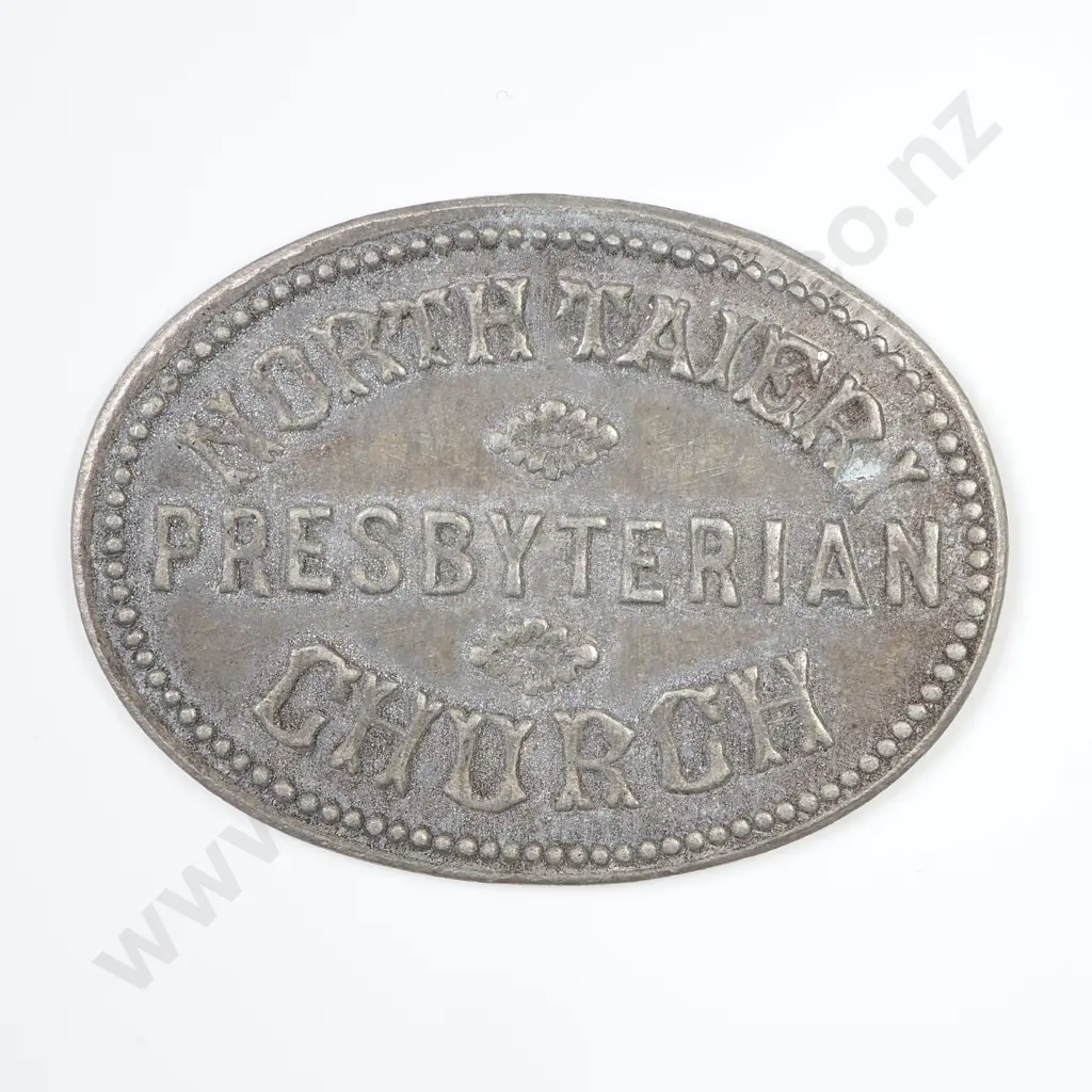 NZ North Taieri Communion Token Image 1++