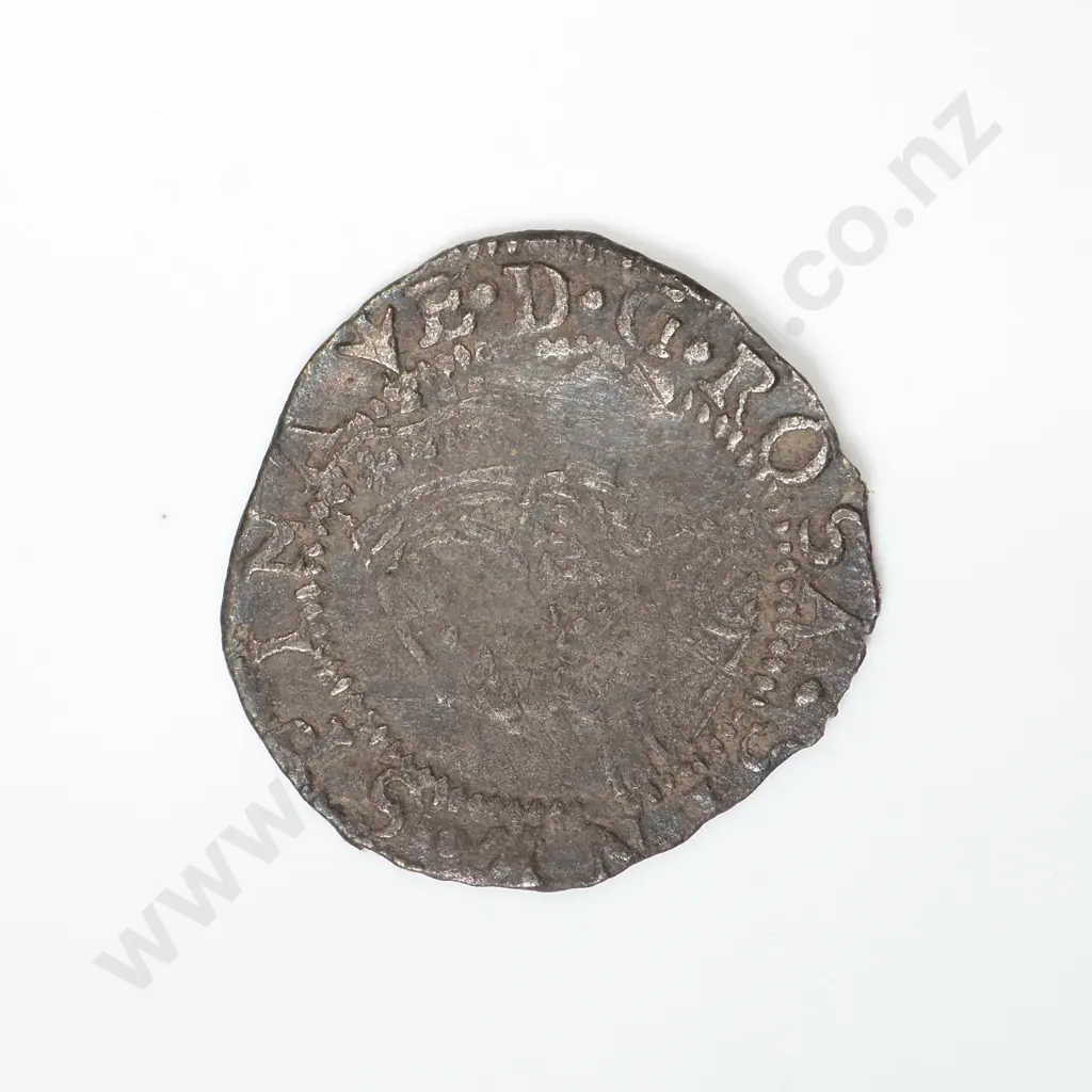 GB 1561 Elizabeth I Three Farthing Image 1++
