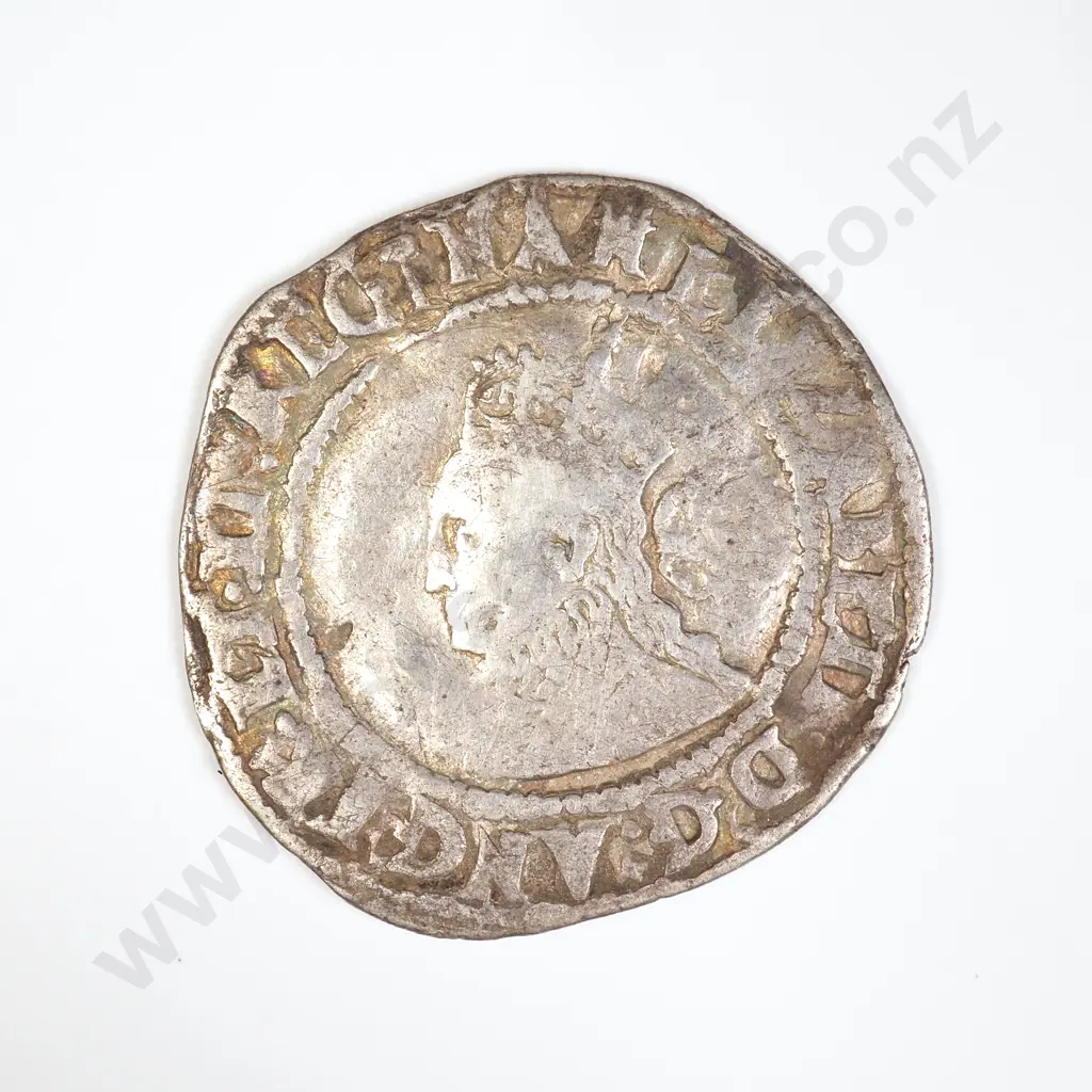 GB 1570 Sixpence Elizabeth I Image 1++