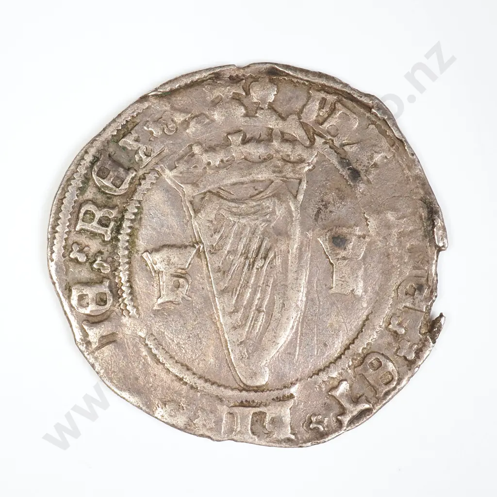 Ireland 1543 Groat - Henry VIII Image 1++