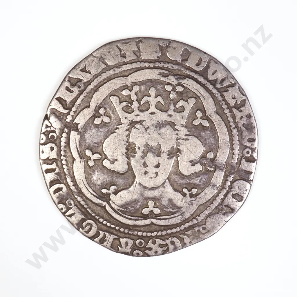 GB 1327-77 Groat (Four pence) Edward III Image 1++