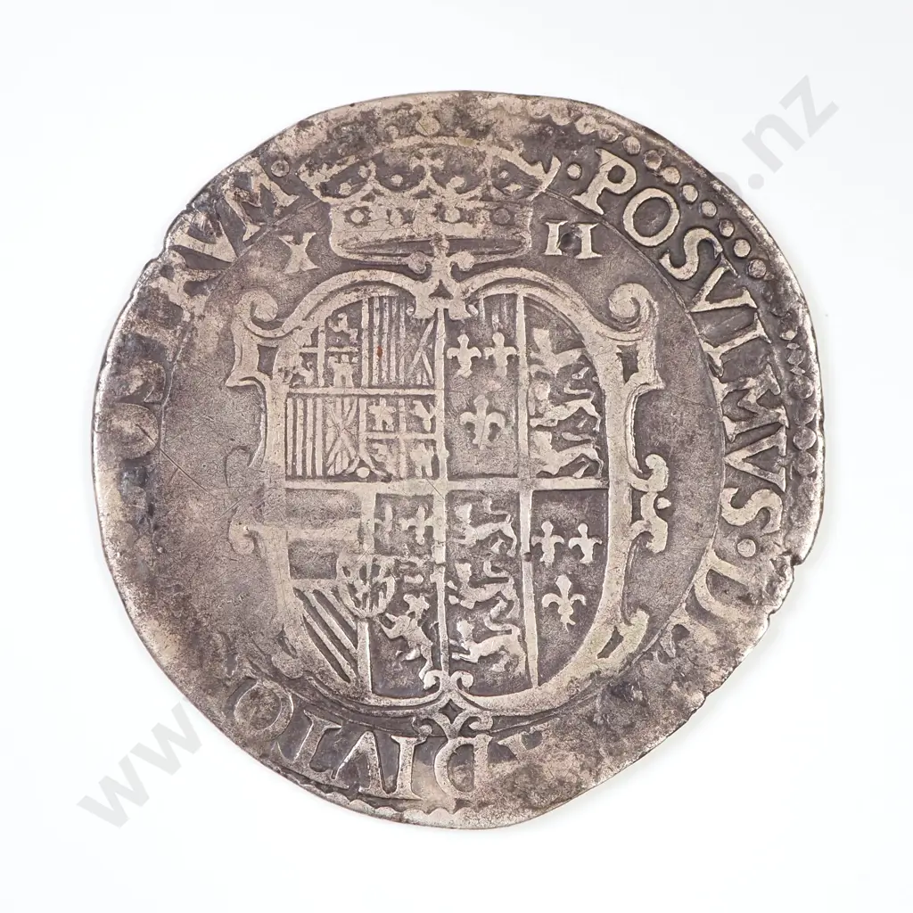 GB 1554-58 Shilling - Philip & Mary Image 1++