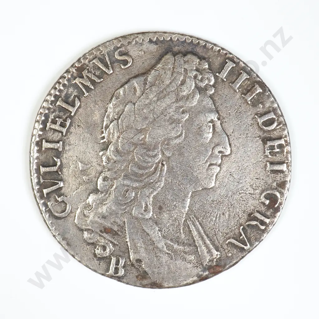 GB 1697 B Shilling - William III Image 1++