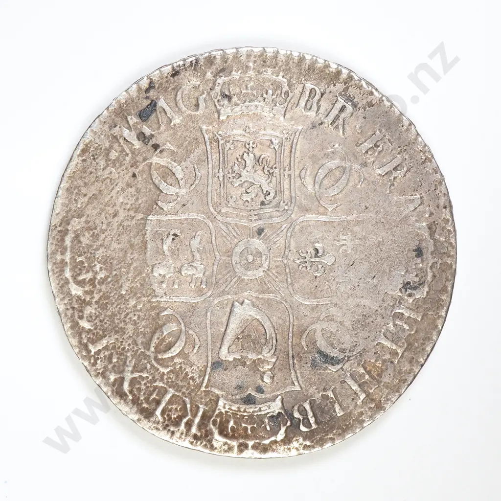 GB 1683 Half Crown - Charles II - Shipwreck Coin Image 1++