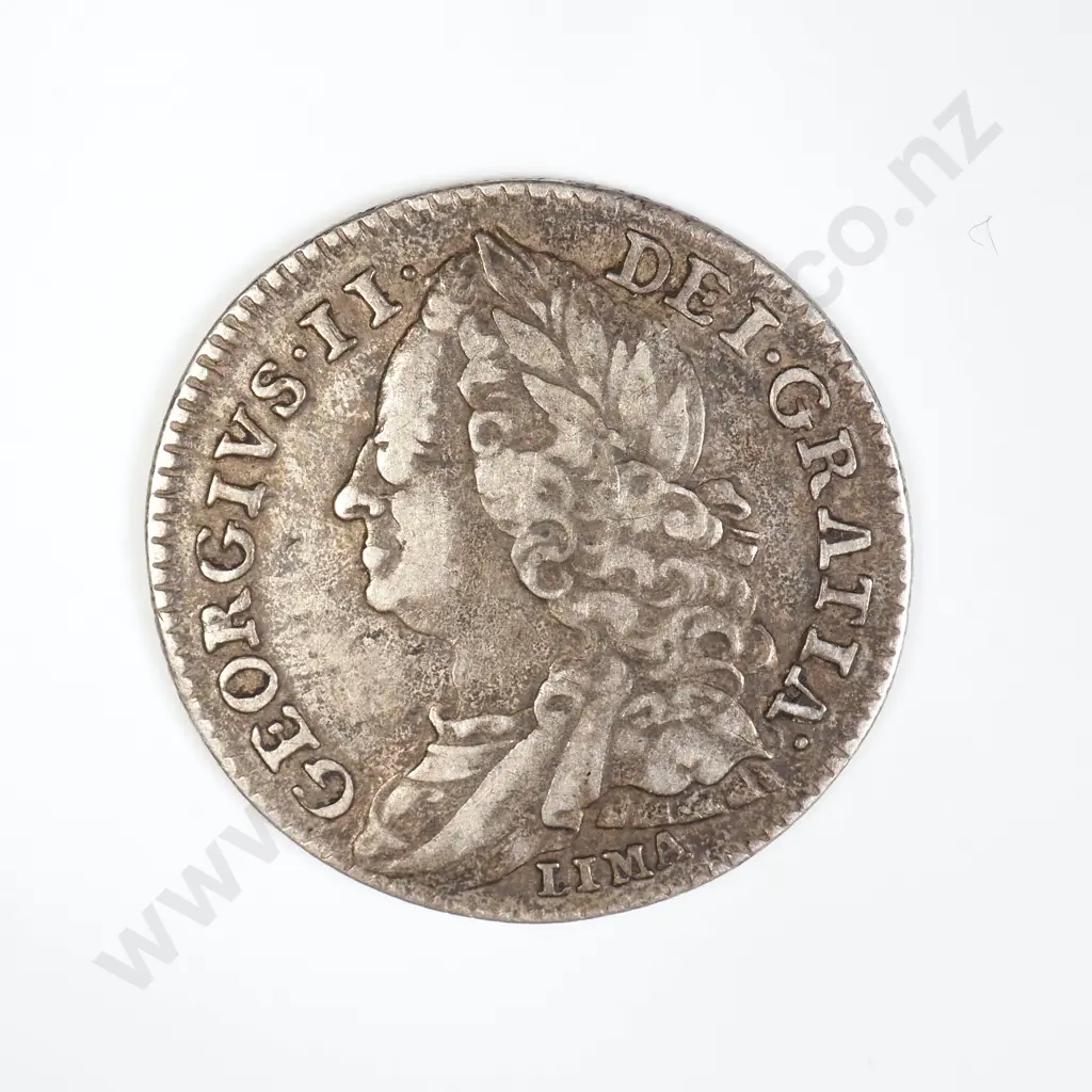 GB 1746 Lima Sixpence - George II Image 1++