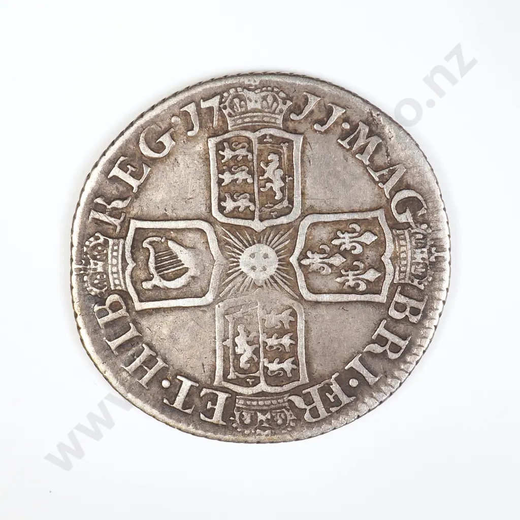 GB 1711 Sixpence - Queen Anne Image 1++