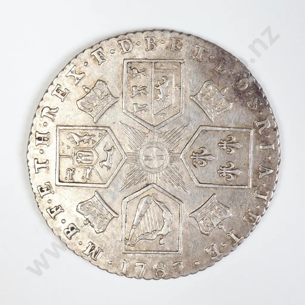 GB 1787 Sixpence - George III Image 1++