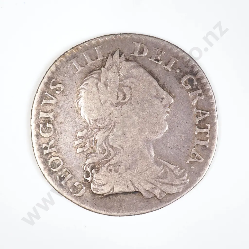 GB 1763 'Northumberland" Shilling - CV 300 Pounds in Fine Grade Image 1++