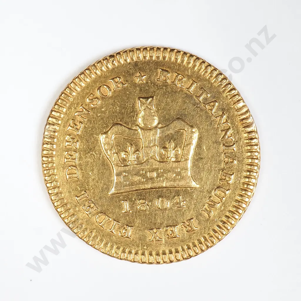 GB 1804 Third Guinea - George III Image 1++