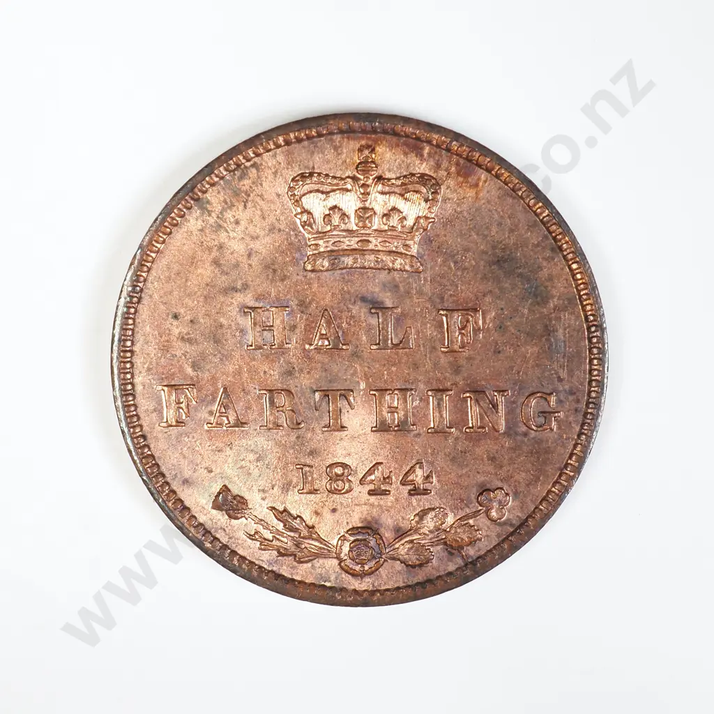 GB 1844 Half Farthing Image 1++