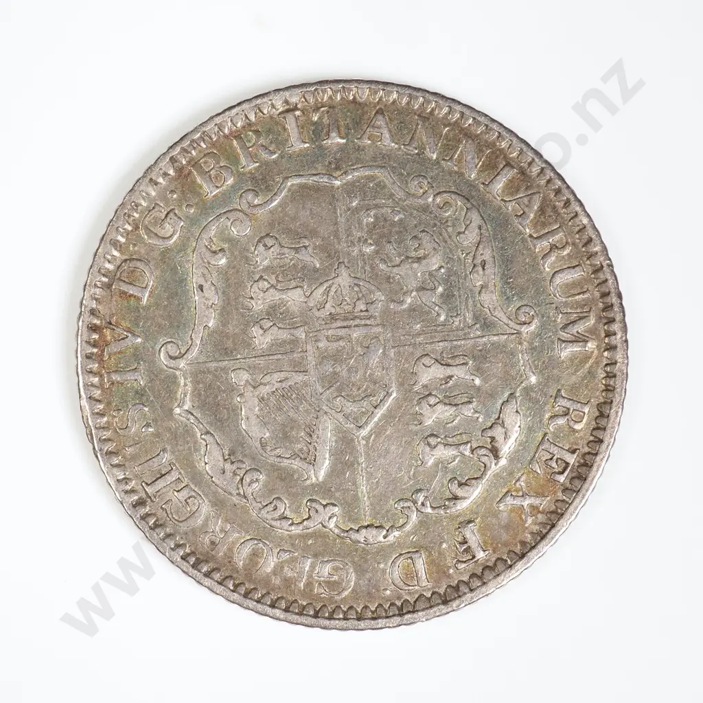British West Indies 1822 1/8 Dollar Image 1++