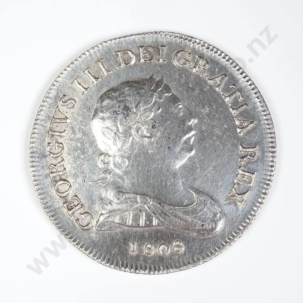 Ireland 1808 Thirty Pence (Half Crown) Bank Token Image 1++
