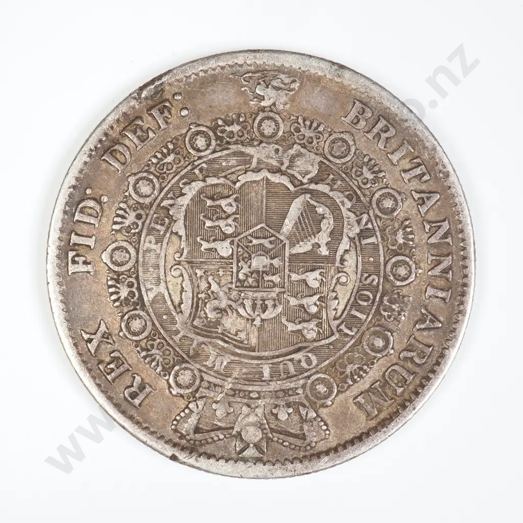 GB 1817 Half Crown - Bull Head Image 1++