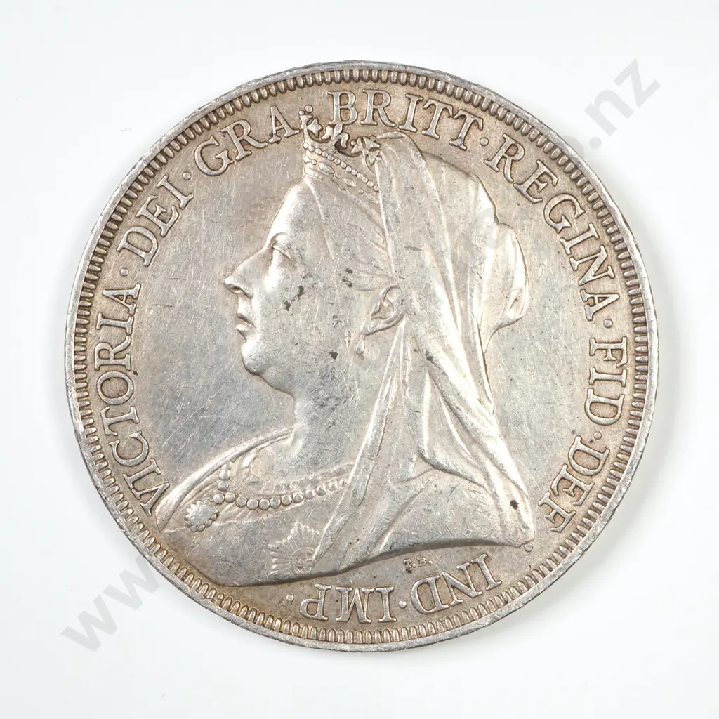 GB 1894 Crown LVIII Edge Image 1++