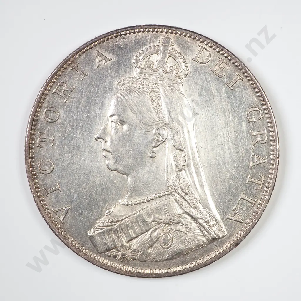 GB 1887 Double Florin Image 1++
