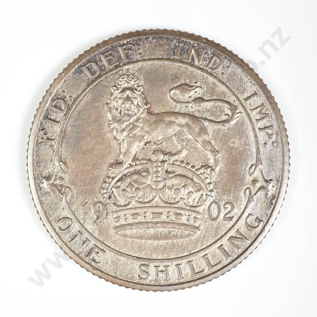 GB 1902 Matte Prroof Shilling Image 1++