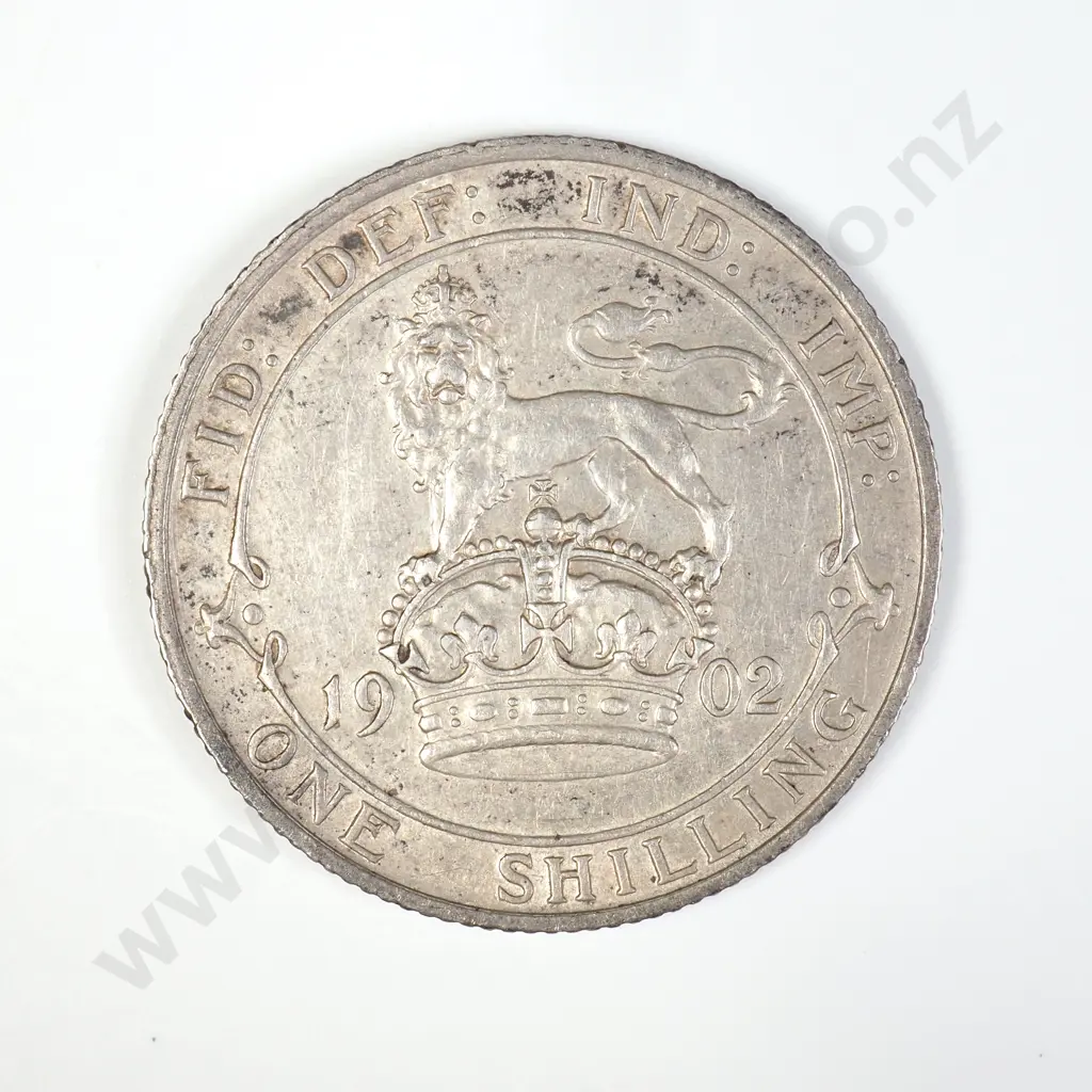 GB 1902 Shilling - Edward VII Image 1++