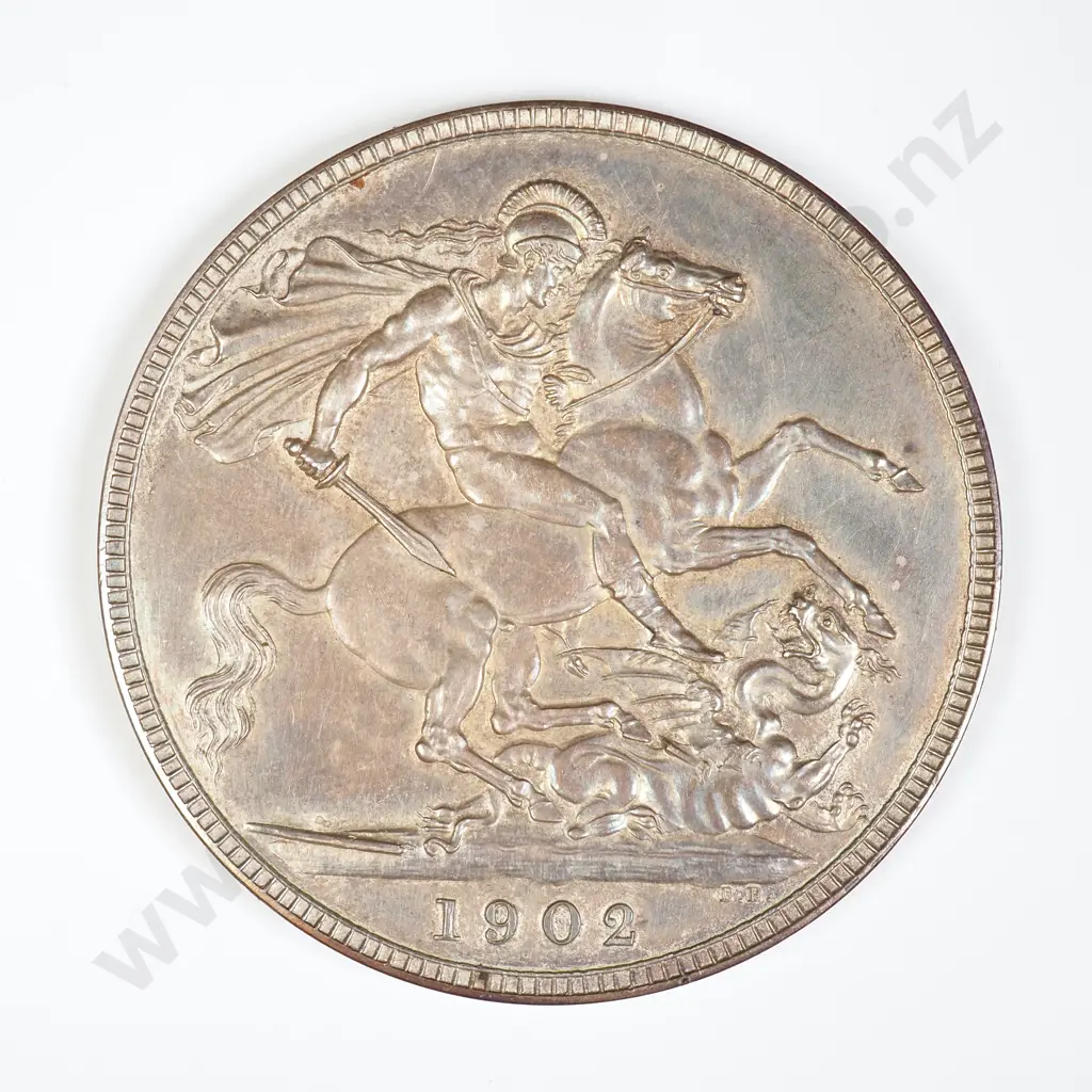 GB 1902 Crown - Matte Proof Toned Image 1++