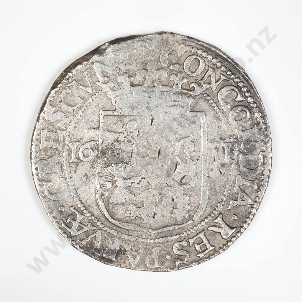 Netherlands / west Friesland 1611 Daalder - Shipwreck Coin Image 1++