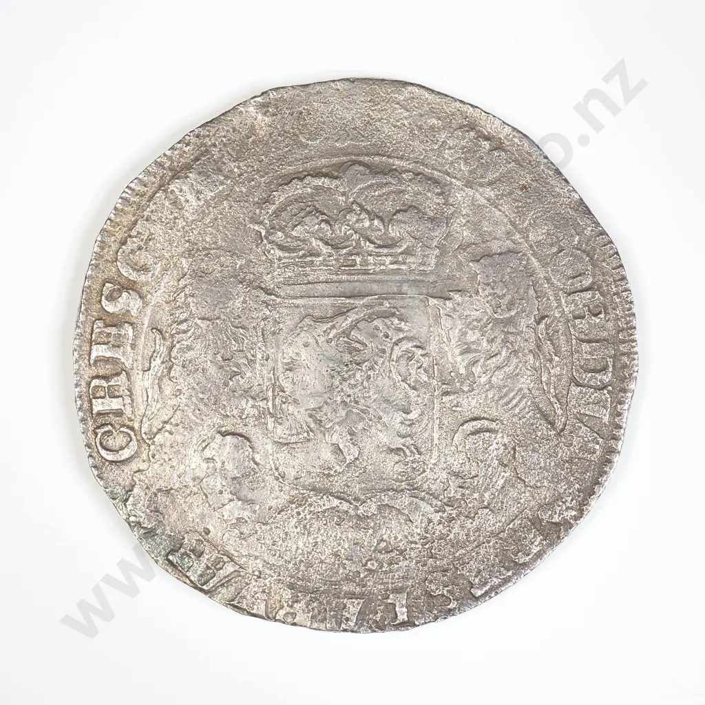Netherlands / Gelderland 1700's Ducaton - Shipwreck Coin Image 1++