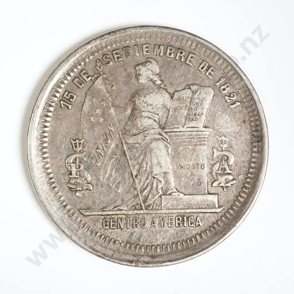 Honduras 1883 25 Centavos Image 1++