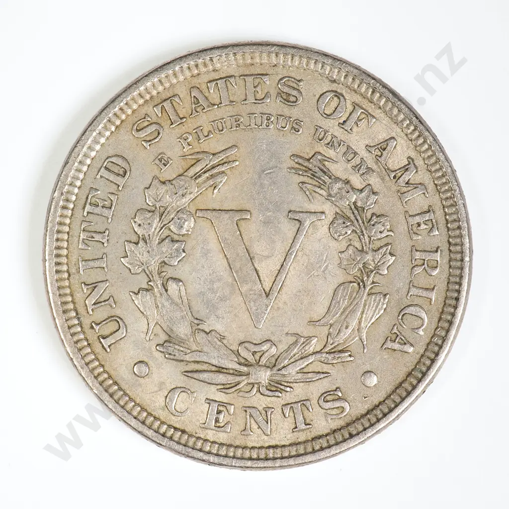 USA 1893 Nickel Image 1++