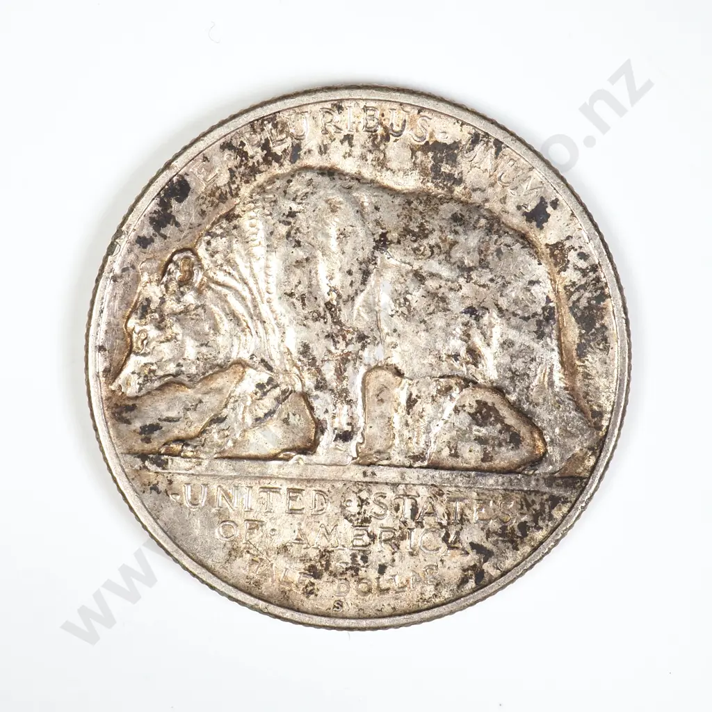 U.S.A. 1925 California Diamond Jubilee Silver 1/2 Dollar Image 1++