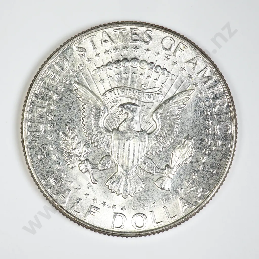 U.S.A. 1964 Silver 1/2 Dollar Image 1++