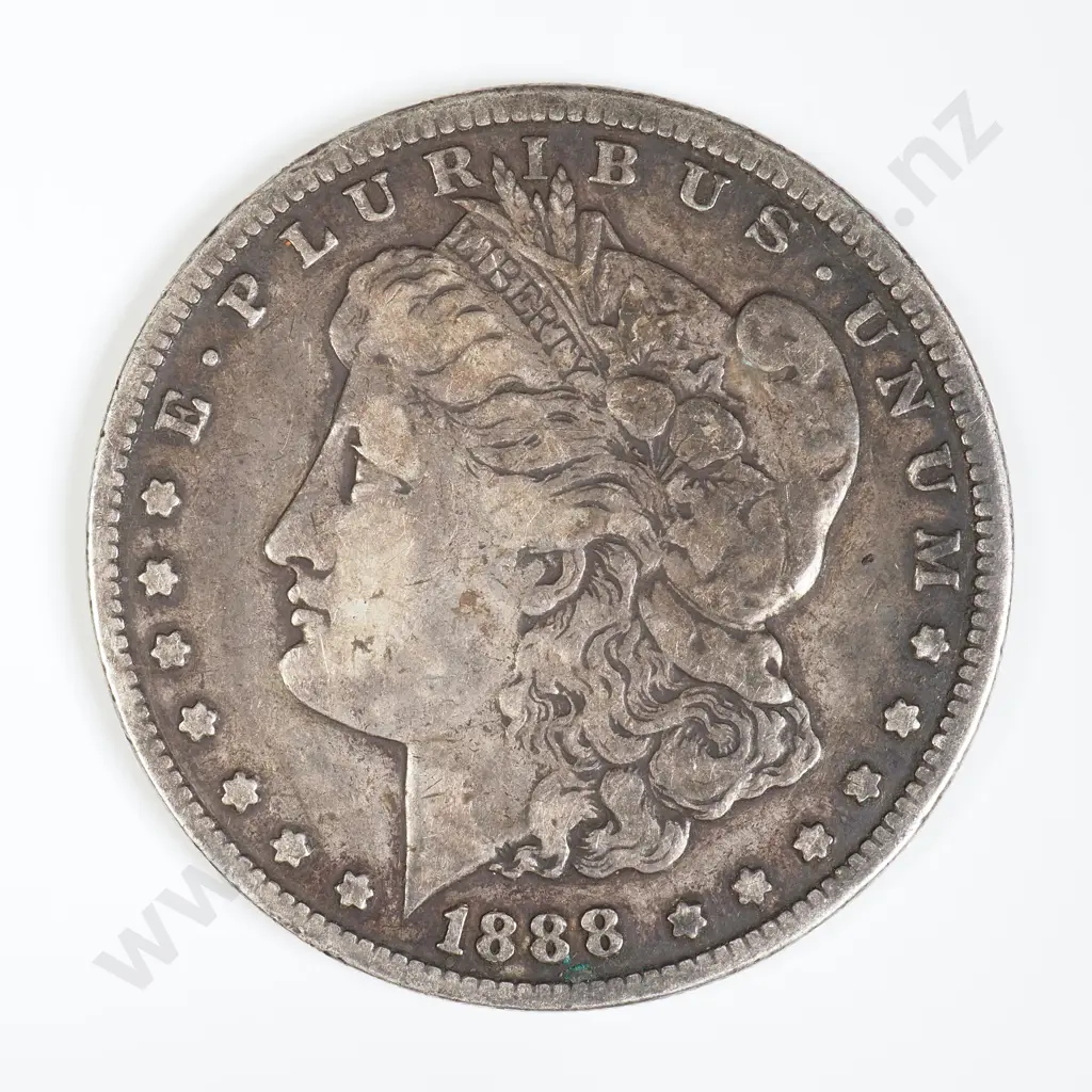 USA 1888 S Dollar Image 1++