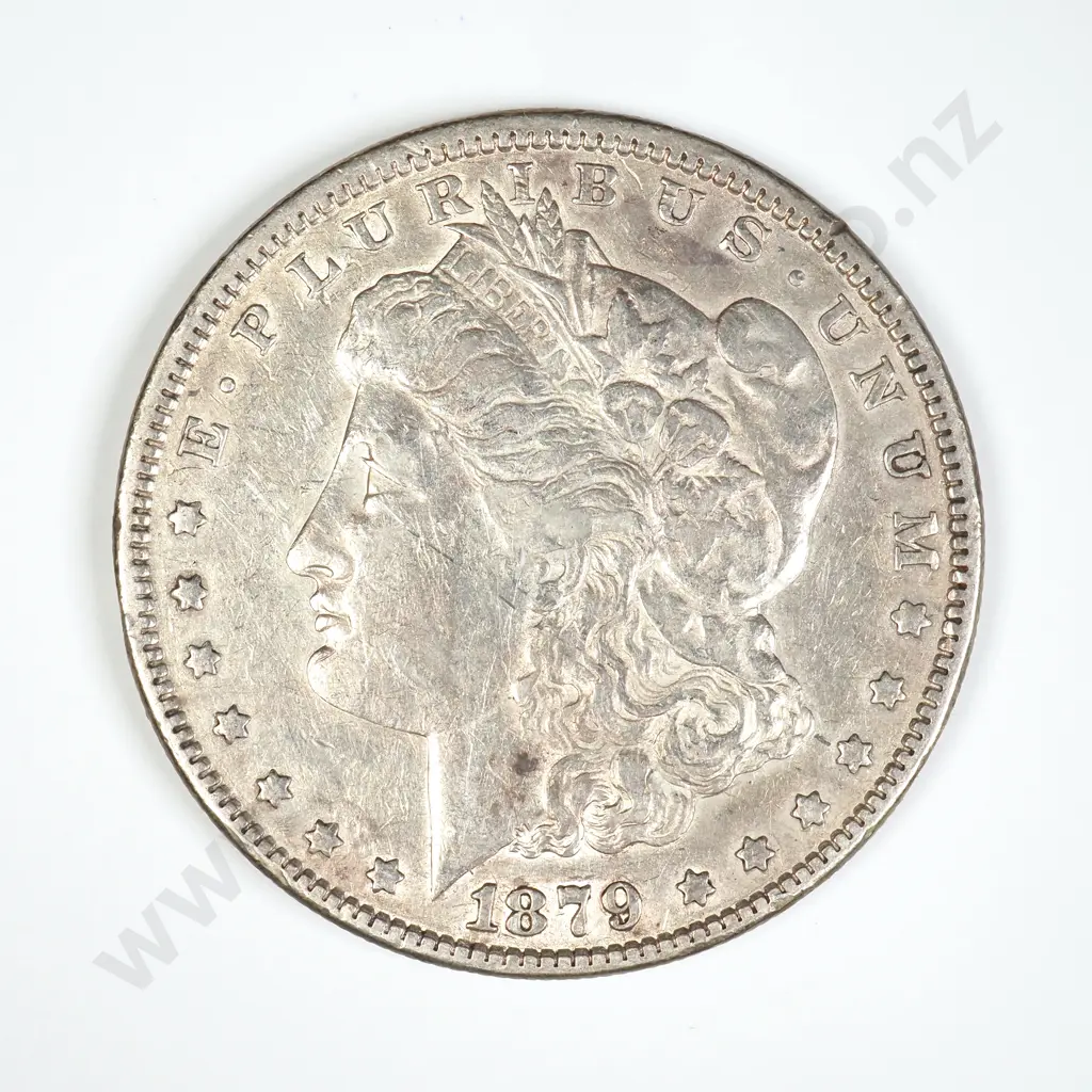 U.S.A. 1879 Morgan Silver Dollar Image 1++