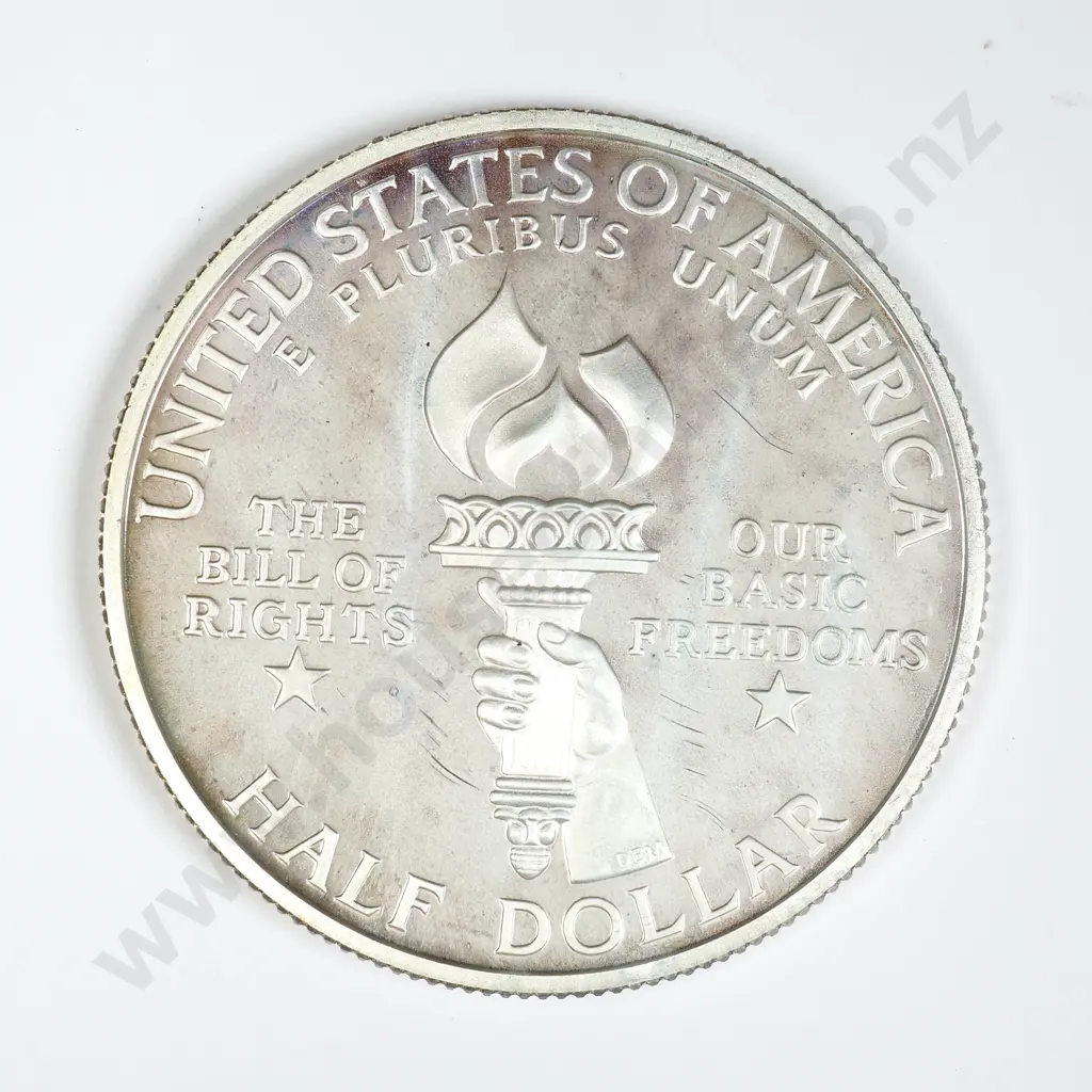U.S.A. 1993 Commemorative Silver 1/2 Dollar Image 1++