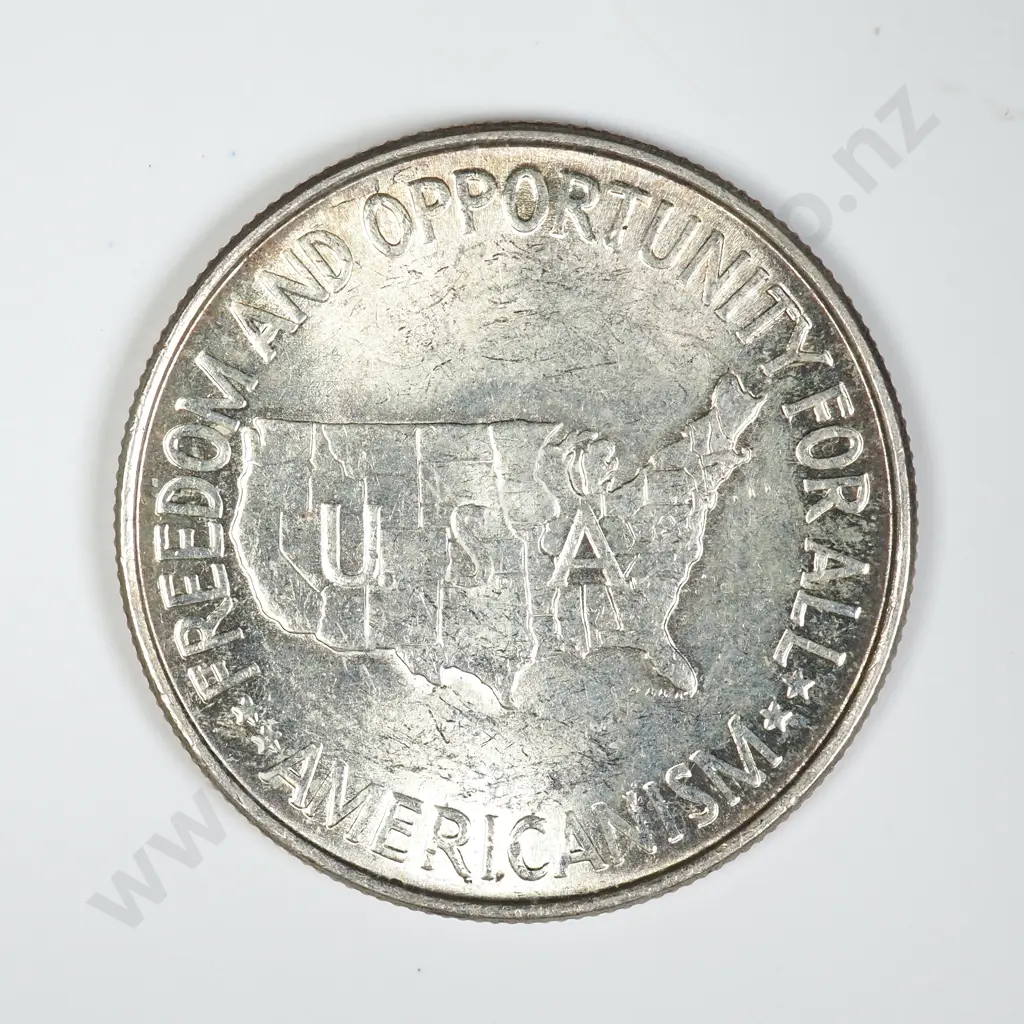 U.S.A. 1952 Commemorative Silver 1/2 Dollar Image 1++