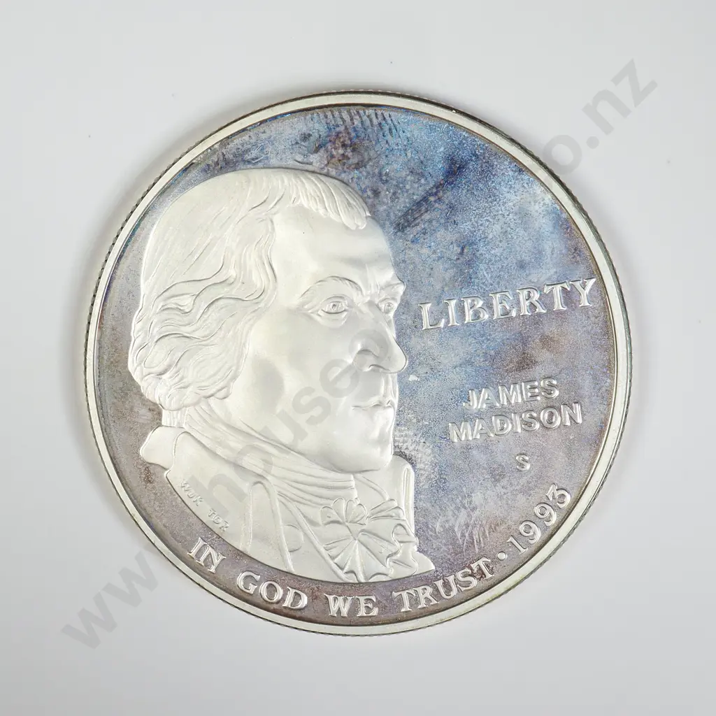 U.S.A. 1993 Commemorative Silver Dollar Image 1++