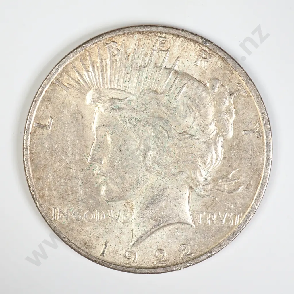 U.S.A. 1922 Silver Dollar Image 1++