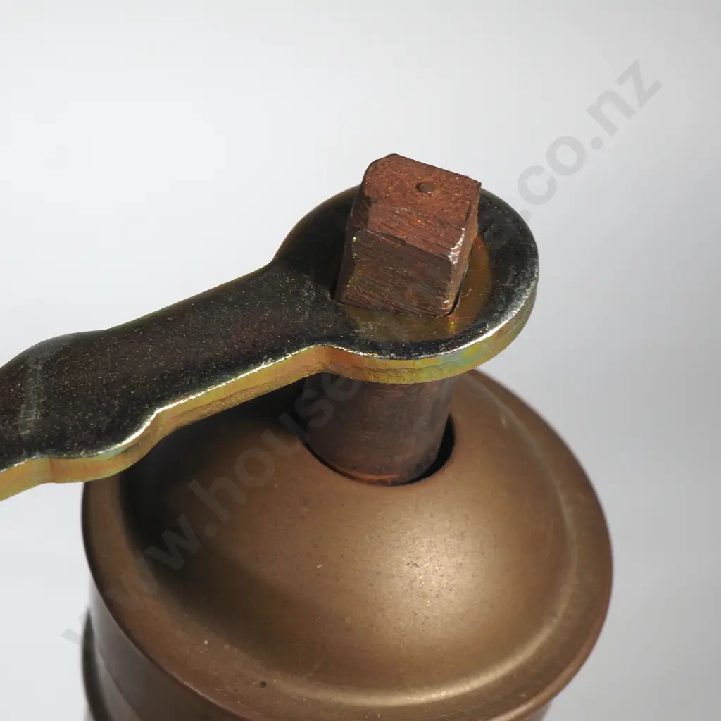 Antique Brass Turkish Coffee Grinder Image 1++