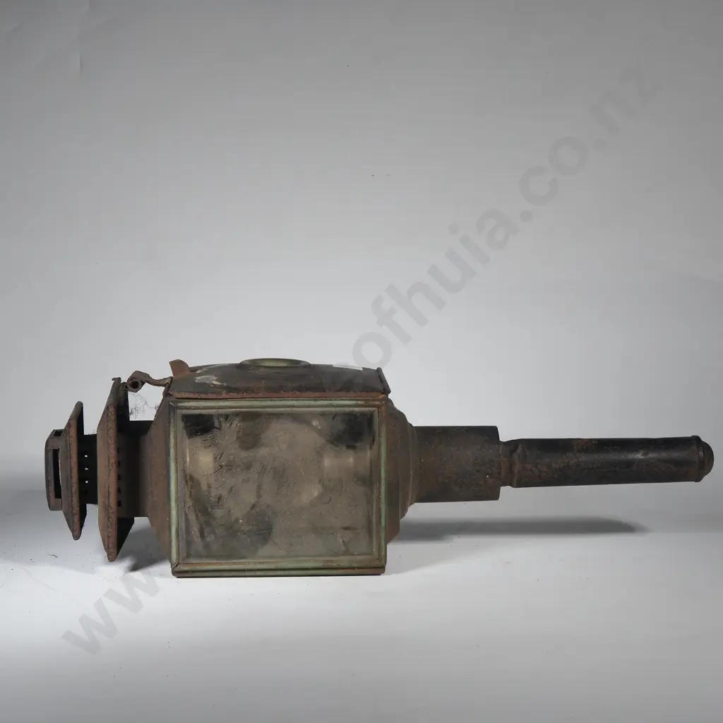 Pair of Antique Carriage Lamps Image 1++