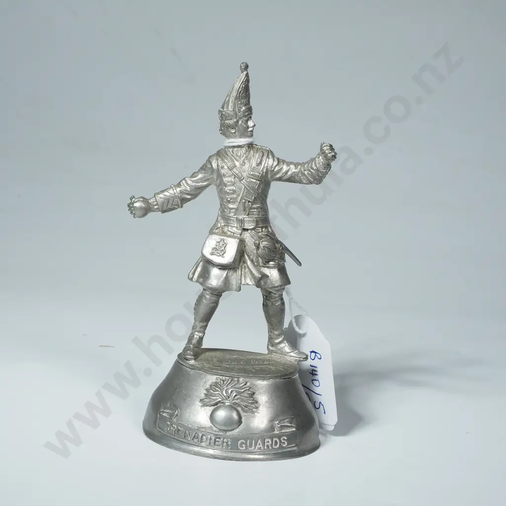 Pewter Figure of The Grenadier Guards   Manufactured by Charles Stadden Image 1++