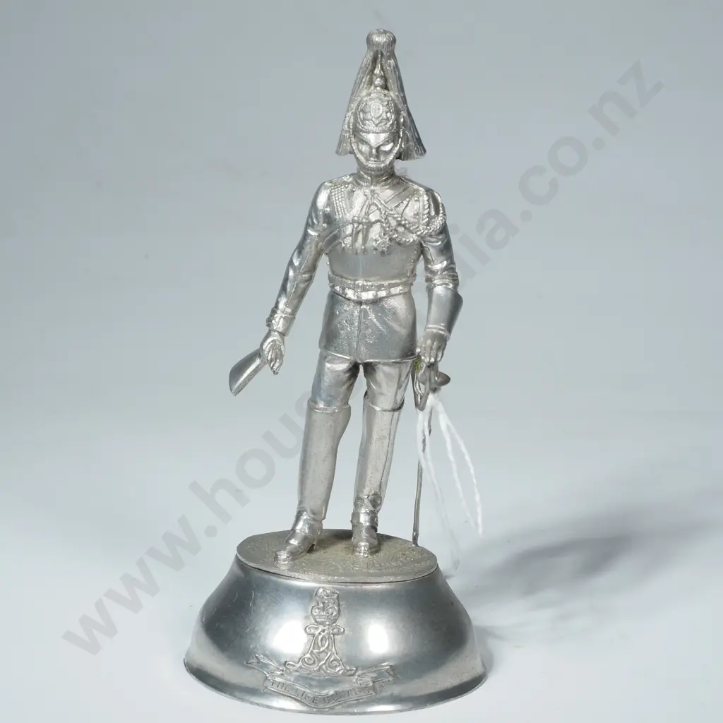 Pewter Figure of The Life Guard  Manufactured by Charles Stadden Image 1++