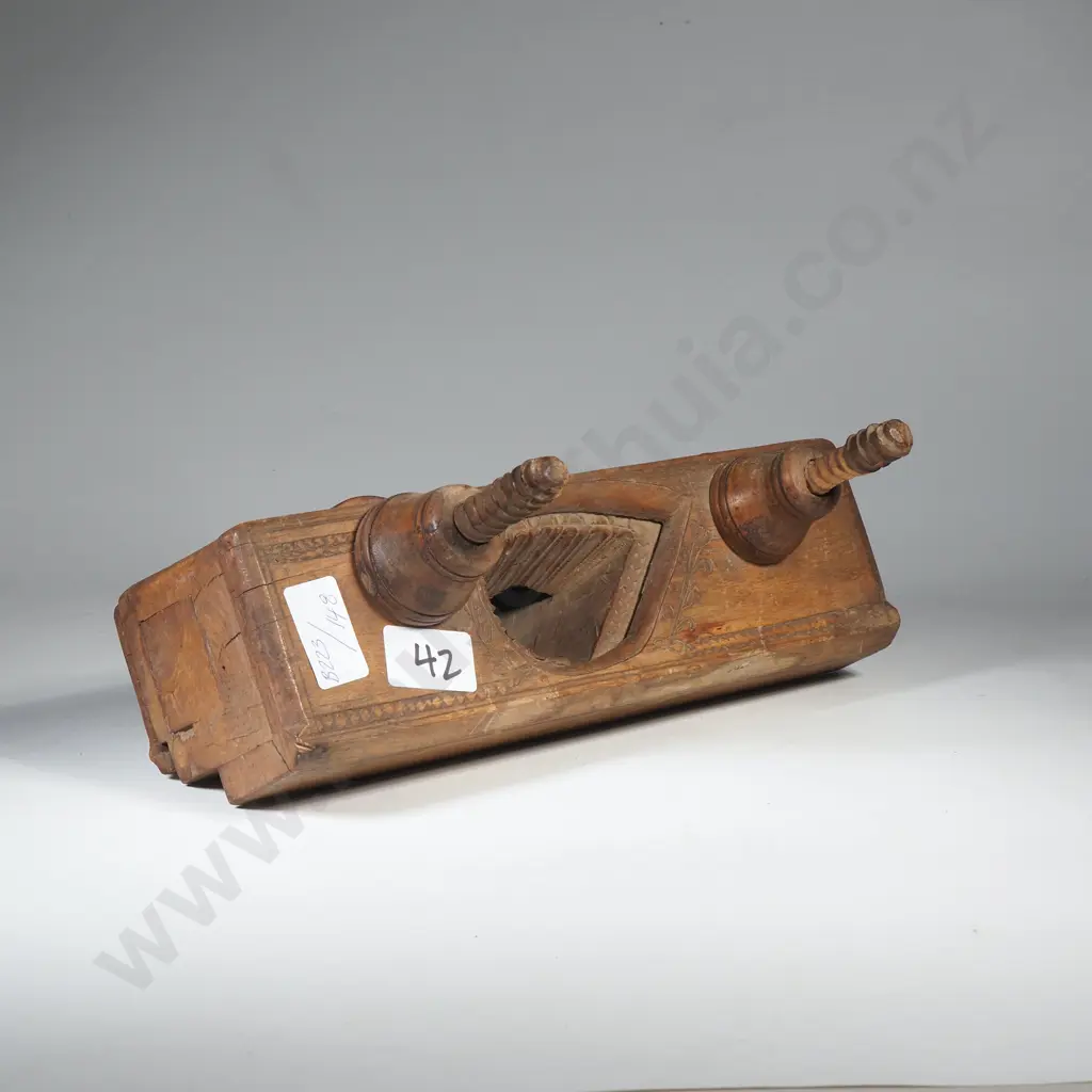 Antique Ornately Carved Wooden Router Image 1++