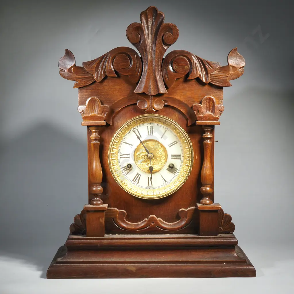 British United Clock Co. Birmingham England. Without Key Image 1++