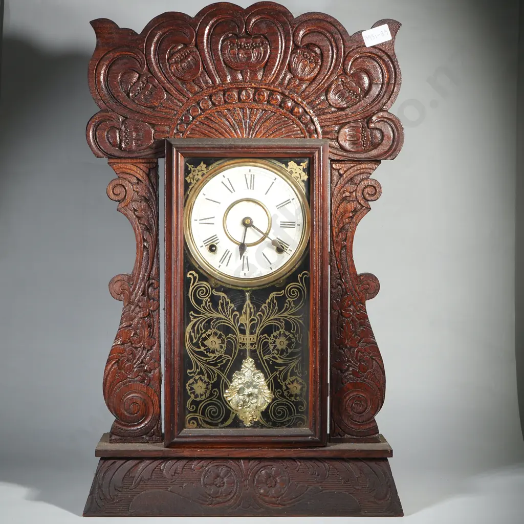 W.L Gilbert Clock Co. USA Authors No. 160 Image 1++